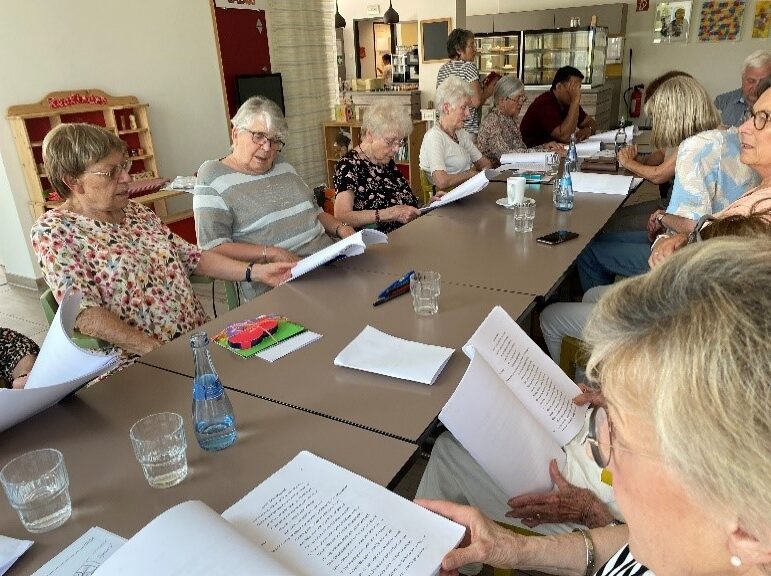 Treff der Frau und Seniorenkreis im Café im Kulturpark am 12. Juni 2025