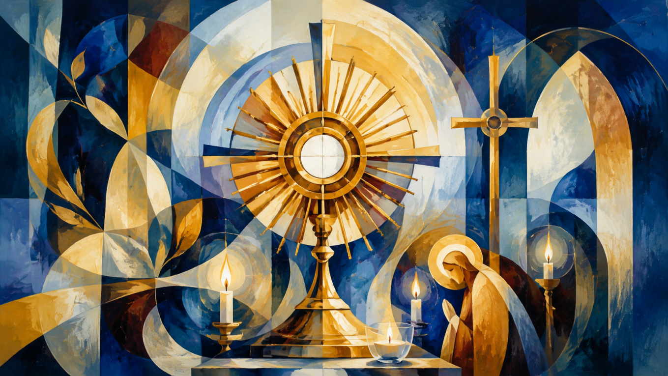 Eucharistische Anbetung 