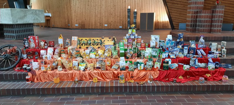 Erntedank in St. Andreas