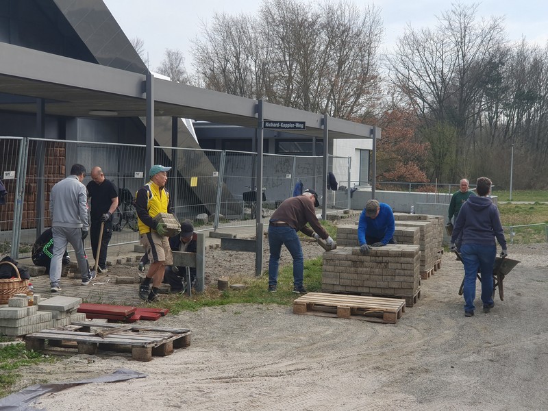 Helferaktion Neues Gemeindehaus