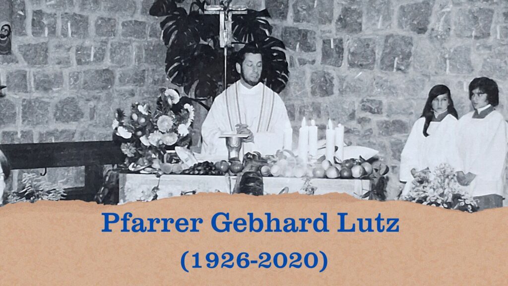 Pfarrer Gebhard Lutz (1926-2020). Biographische Notizen