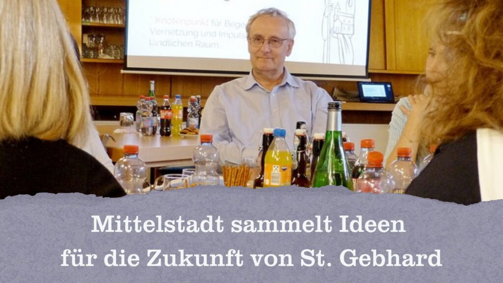 „Die Kirche bleibt im Dorf“ – Mittelstadt sammelt Ideen für die Zukunft von St. Gebhard
