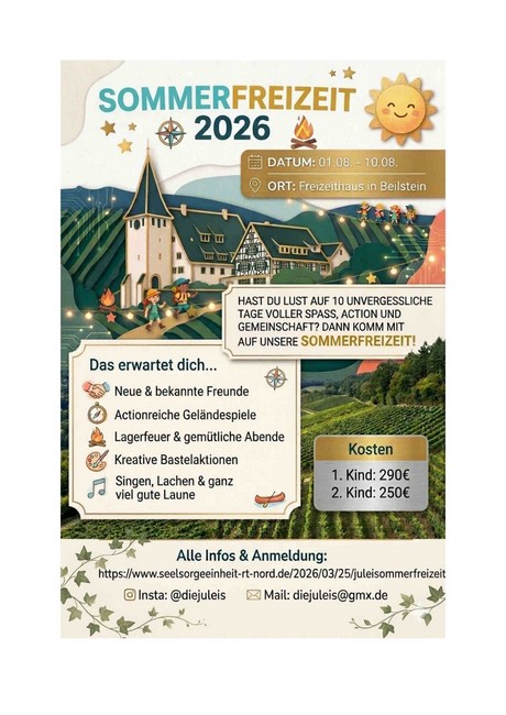 Juleis Sommerfreizeit