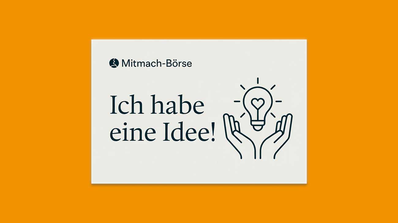 Neue Schaltfläche auf unserer Website: Mitmach-Börse