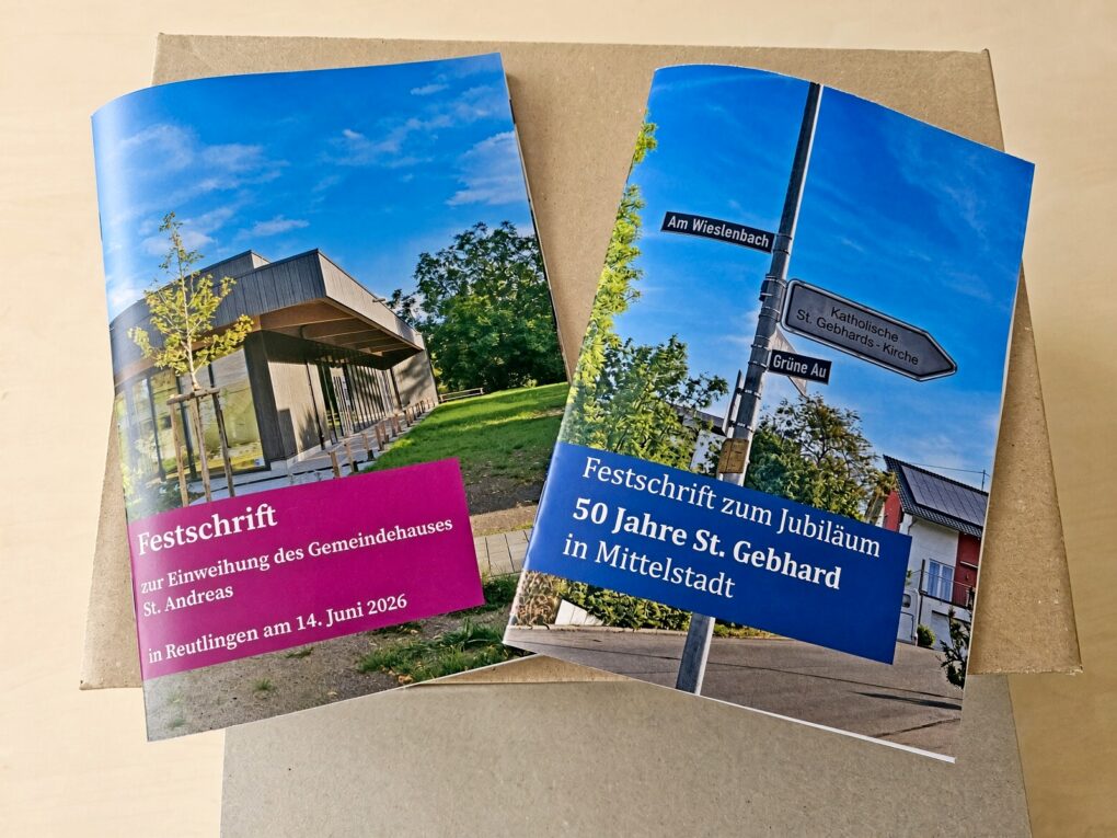 Dank und Erinnerung in Heftform: zwei Festschriften sind da